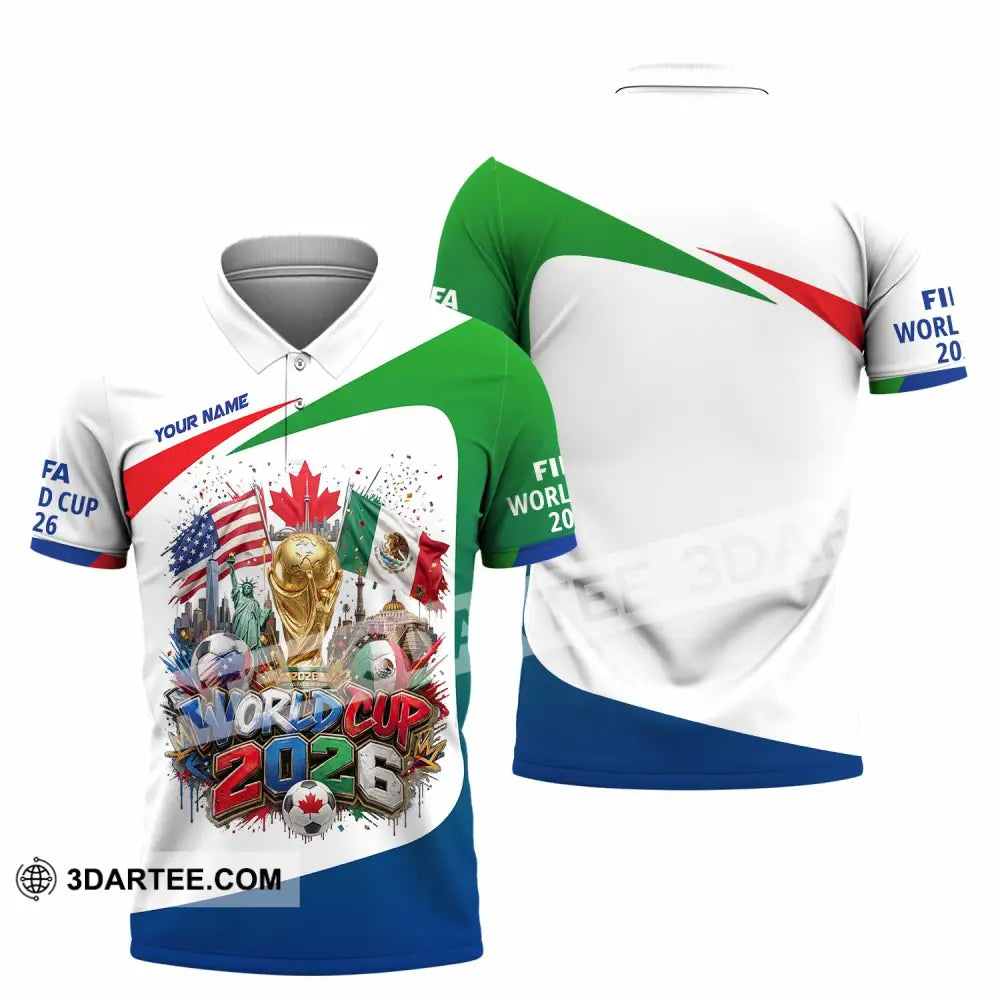 Unisex Shirt - Custom World Cup 2026 Shirt - Polo Shirt / S - T-shirt