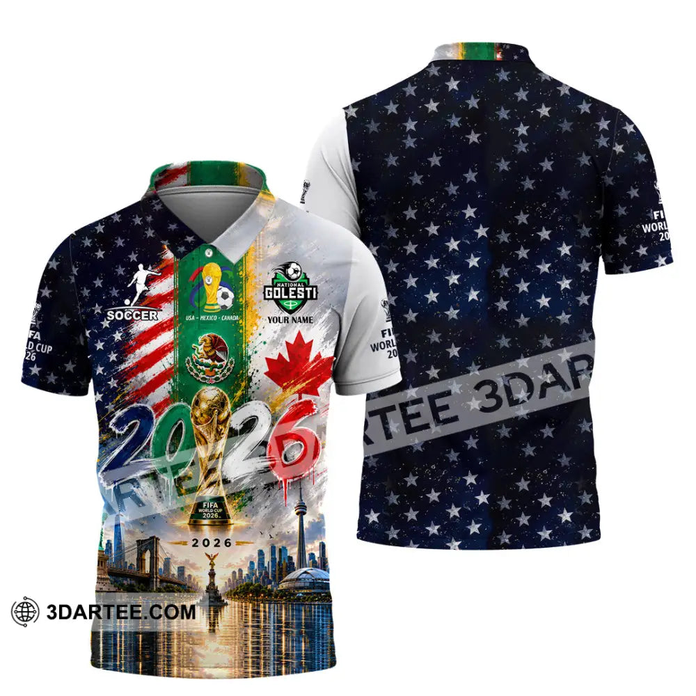 Unisex Shirt - Custom World Cup 2026 Shirt - Polo Shirt / S - T-shirt