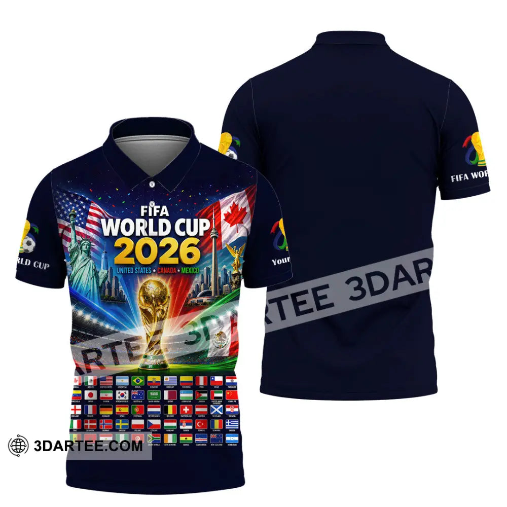 Unisex Shirt - Custom World Cup 2026 Shirt - Polo Shirt / S - T-shirt