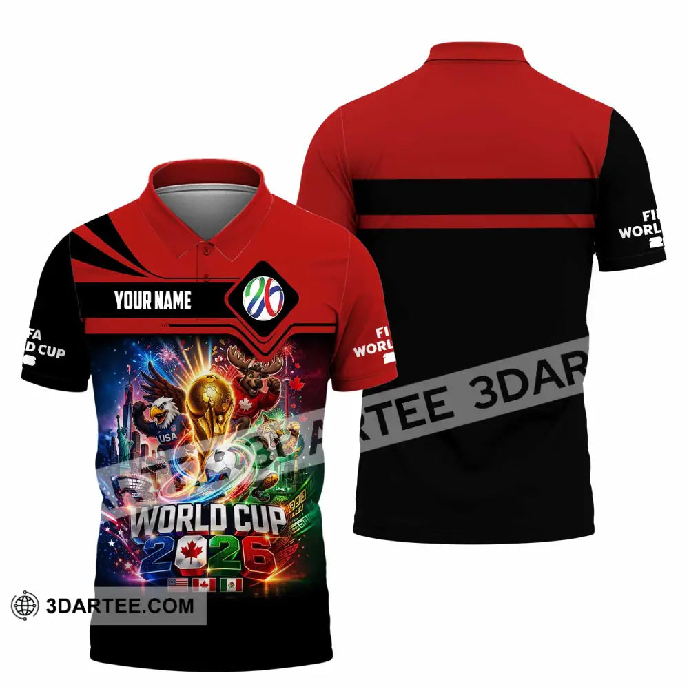 Unisex Shirt - Custom World Cup 2026 Shirt - Polo Shirt / S - T-shirt