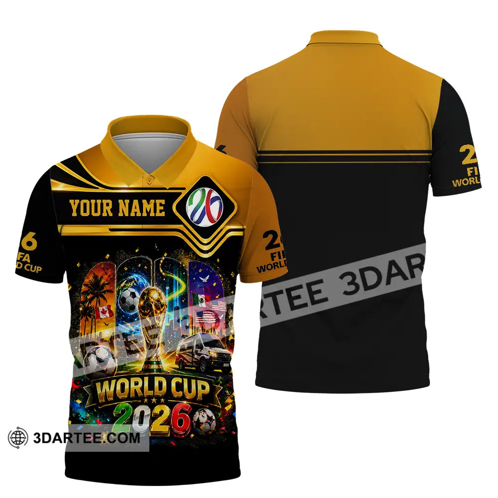 Unisex Shirt - Custom World Cup 2026 Shirt - Polo Shirt / S - T-shirt