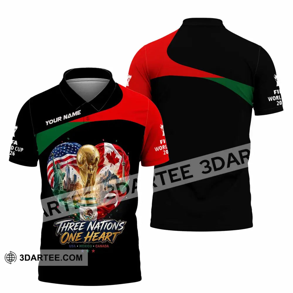Unisex Shirt - Custom World Cup 2026 Shirt - Polo Shirt / S - T-shirt