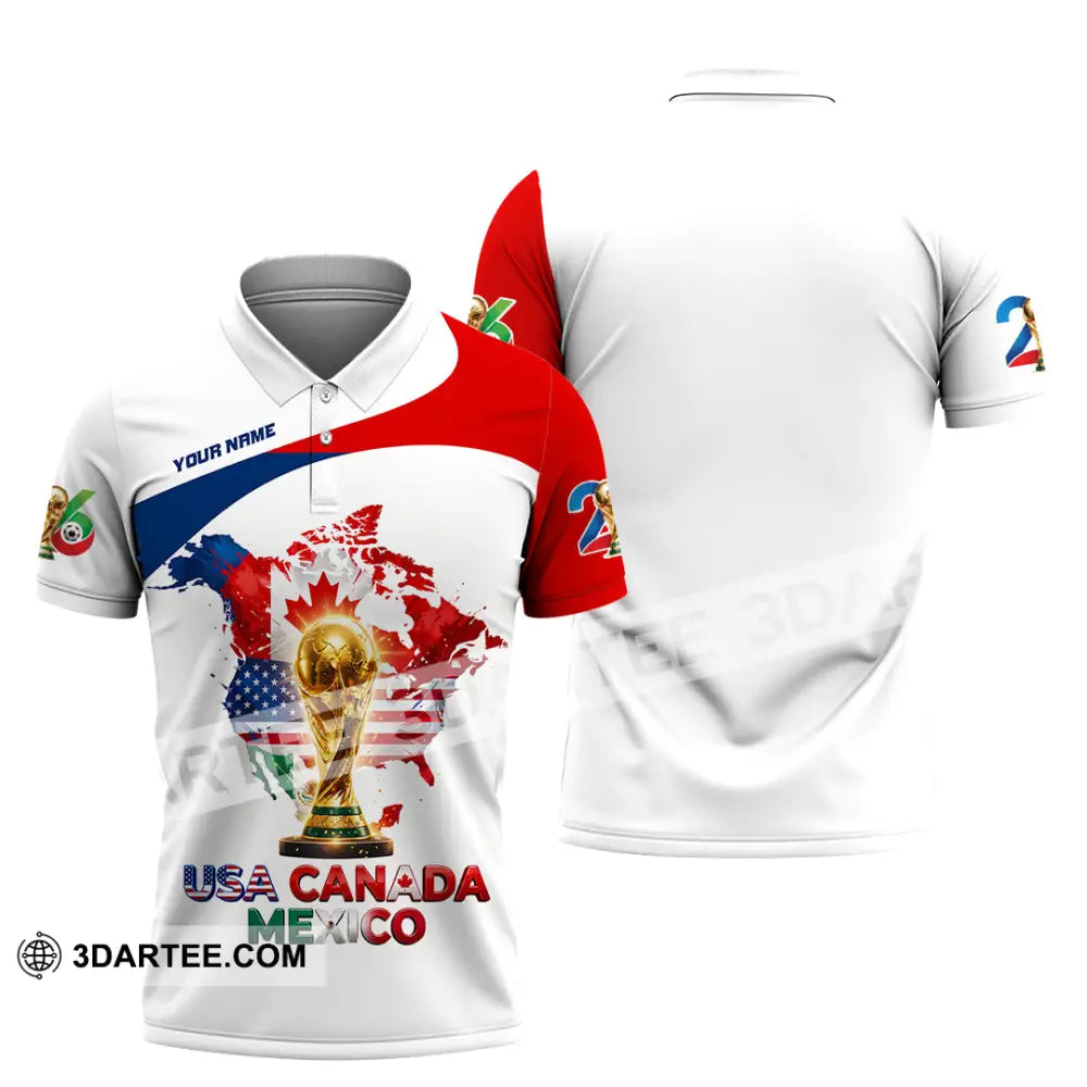 Unisex Shirt - Custom World Cup 2026 Shirt - Polo Shirt / S - T-shirt