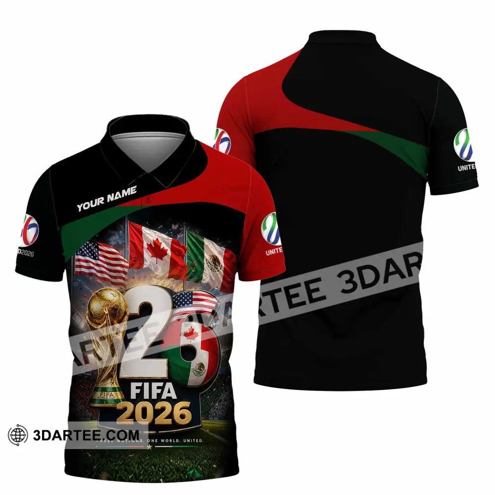 Unisex Shirt - Custom World Cup 2026 Shirt - Polo Shirt / S - T-shirt