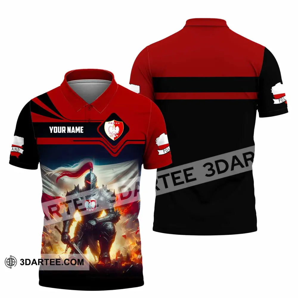 Unisex Shirt - Custom Polska Poland Shirt Polo Shirt / S T-shirt