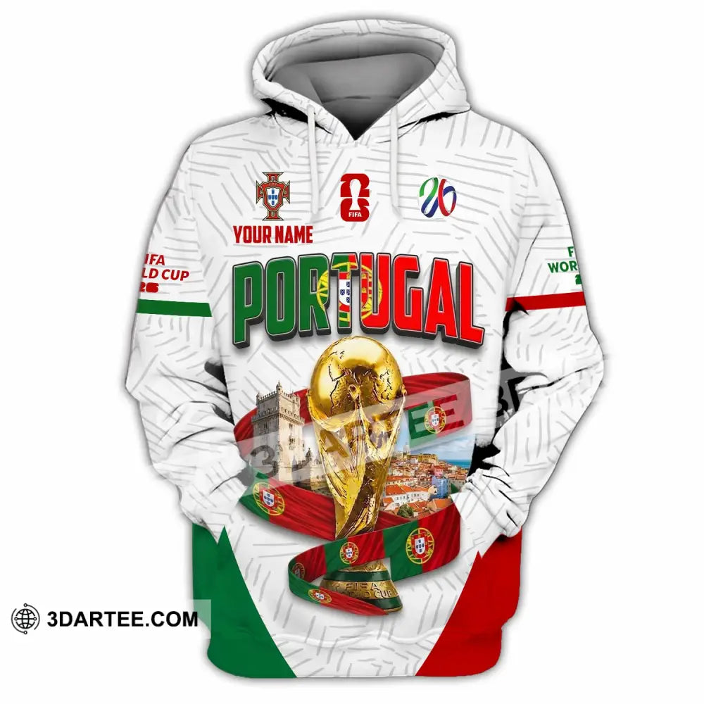 Unisex Shirt - Custom Portugal World Cup 2026 Shirt - Hoodie / S - T-shirt