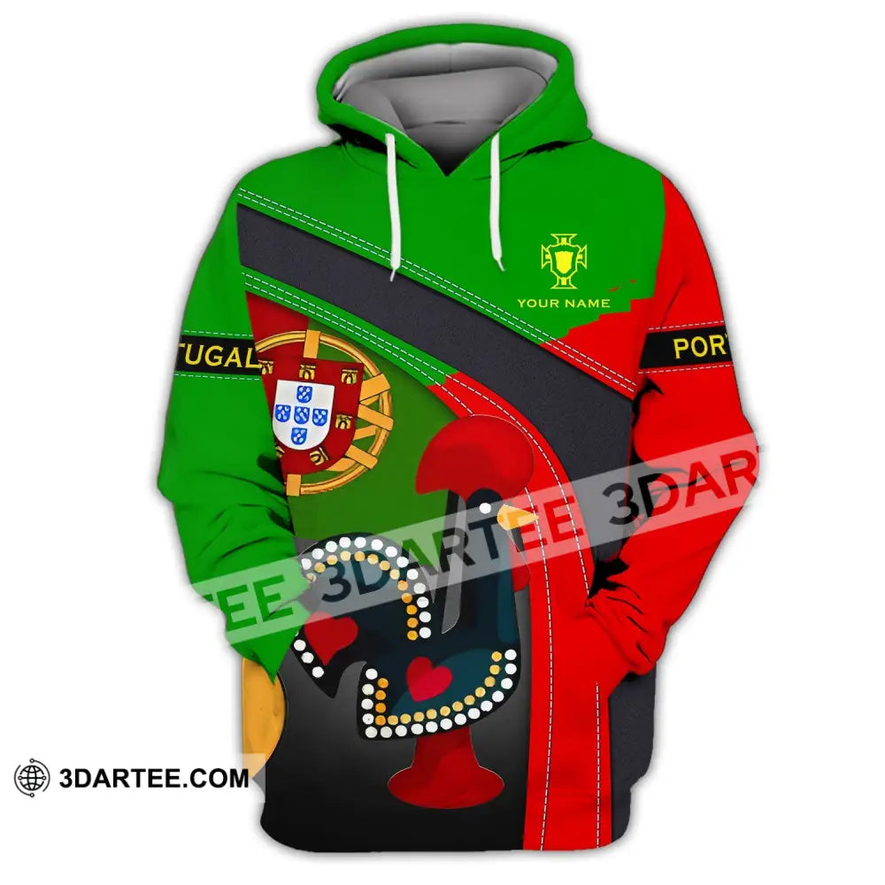 Unisex Shirt - Custom Portugal Name Hoodie / S T-Shirt