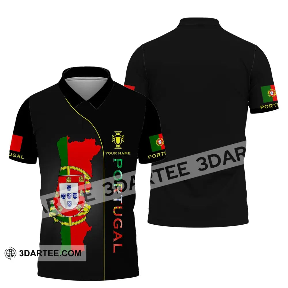 Unisex Shirt - Custom Portugal Name Polo / S T-Shirt