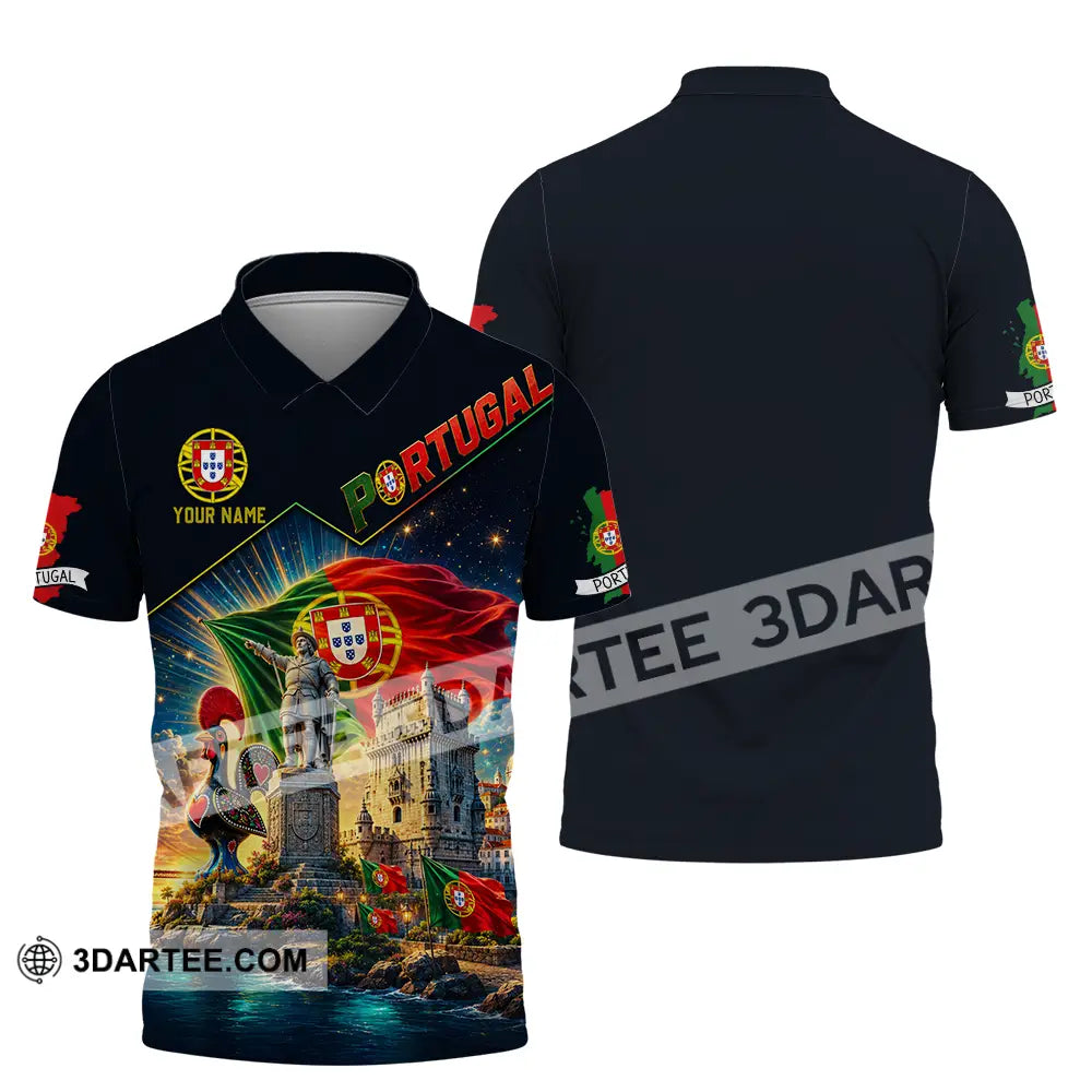 Unisex Shirt - Custom Portugal Shirt - Polo Shirt / S - T-shirt