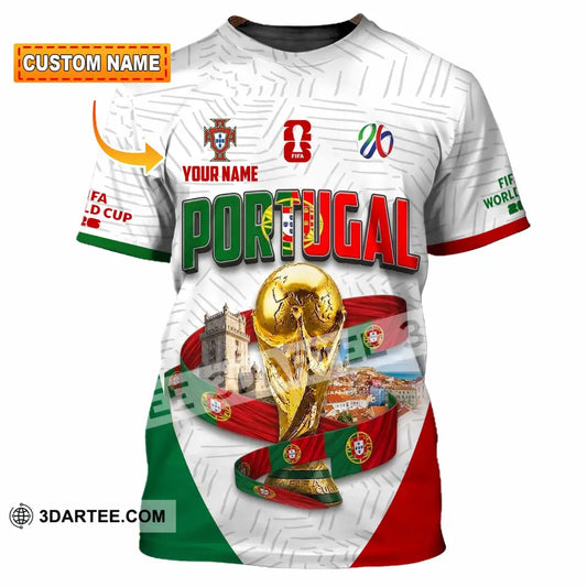 Unisex Shirt - Custom Portugal World Cup 2026 Shirt - T-shirt