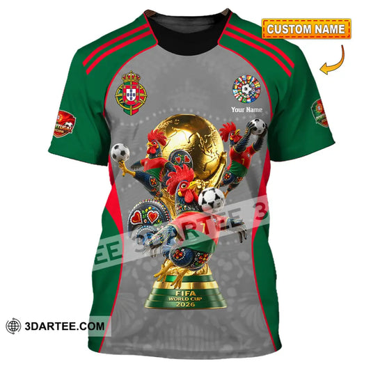Unisex Shirt - Custom Portugal World Cup 2026 Shirt - T-shirt
