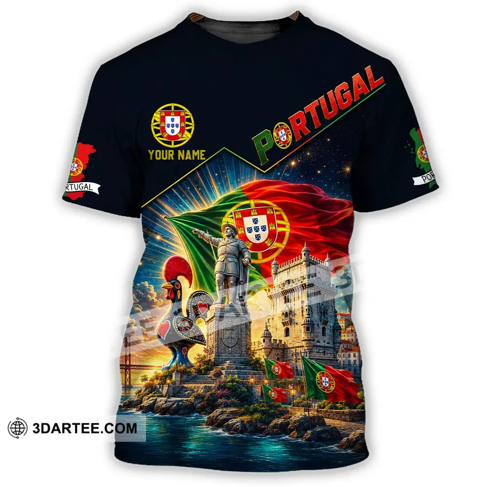 Unisex Shirt - Custom Portugal Shirt - T-Shirt / S - T-shirt