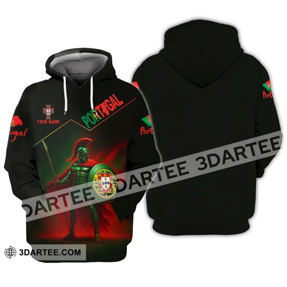 Unisex Shirt - Custom Portugal Warrior Shirt Hoodie / S T-shirt