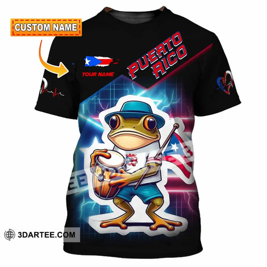Unisex Shirt - Custom Puerto Rico 3D Shirt T-shirt