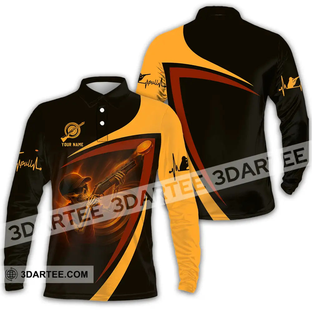 Unisex Shirt - Custom Pull Shirt Long Sleeve Polo / S T-shirt