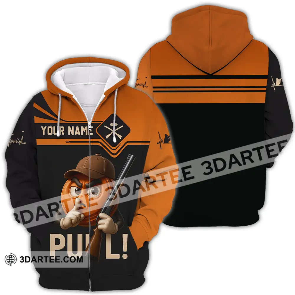 Unisex Shirt - Custom Pull Shirt Zipper Hoodie / S T-shirt