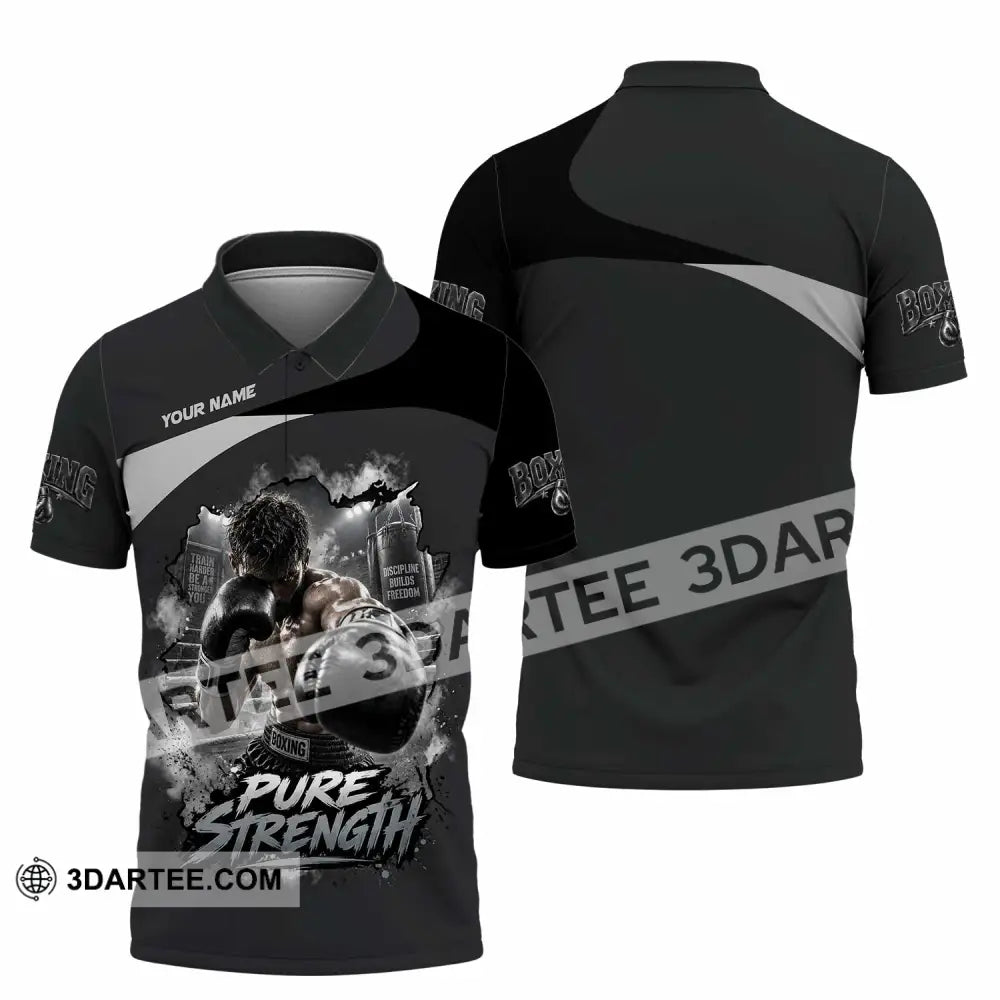 Unisex Shirt - Custom Pure Strength Shirt - Polo Shirt / S - T-shirt