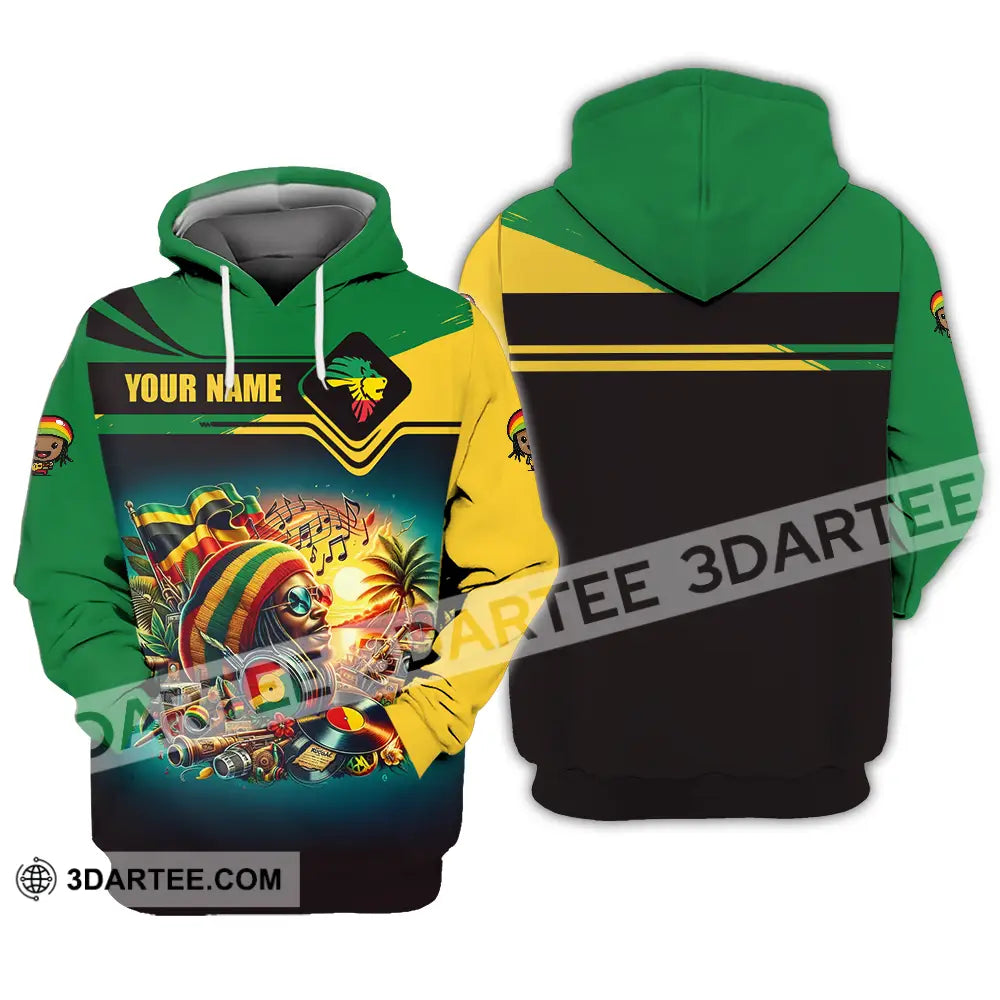 Unisex Shirt - Custom Reggae Shirt Hoodie / S T-shirt