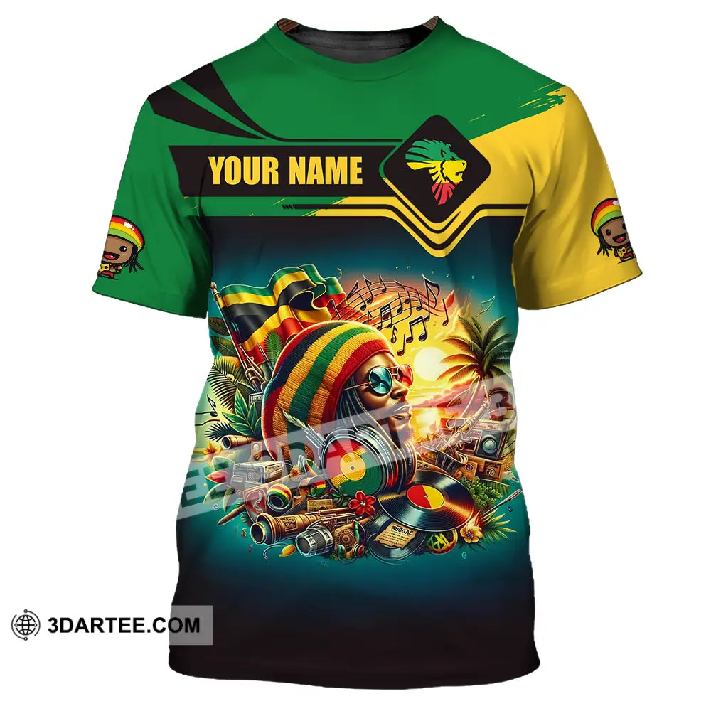 Unisex Shirt - Custom Reggae Shirt T-Shirt / S T-shirt
