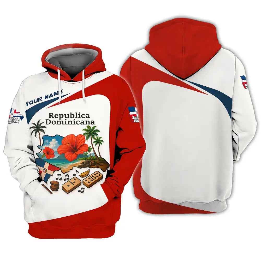 Unisex Shirt - Custom Republic Dominicana Shirt Hoodie / S T-shirt