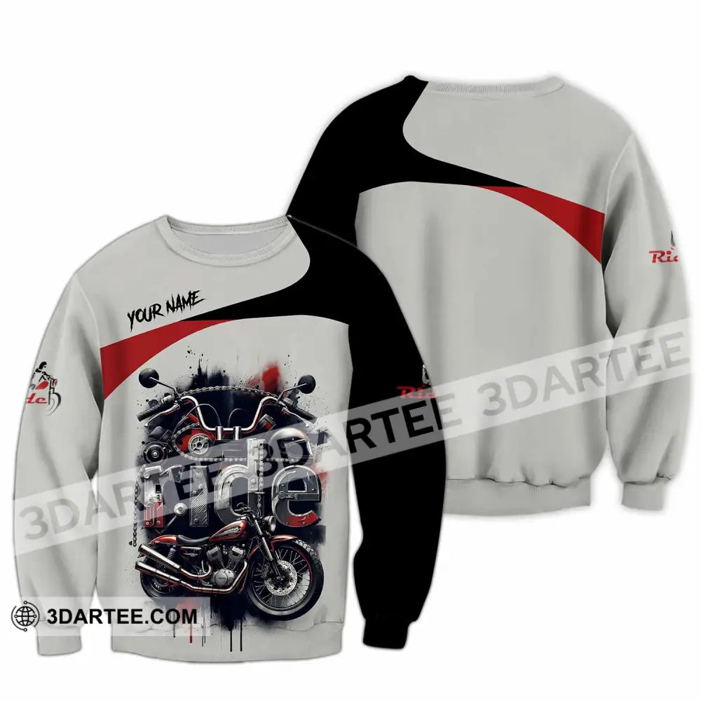 Unisex Shirt - Custom Ride 3D Shirt - Long Sleeve / S - T-shirt