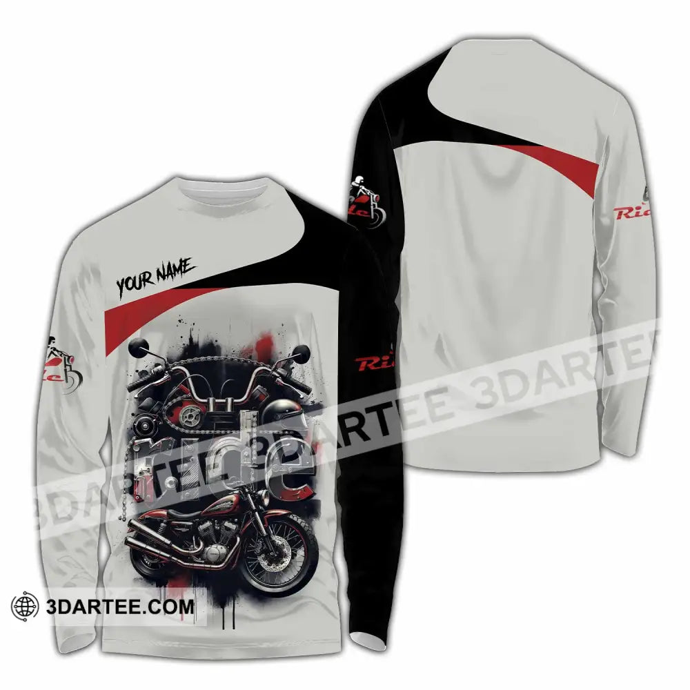 Unisex Shirt - Custom Ride 3D Shirt - Long Sleeve Shirt / S - T-shirt