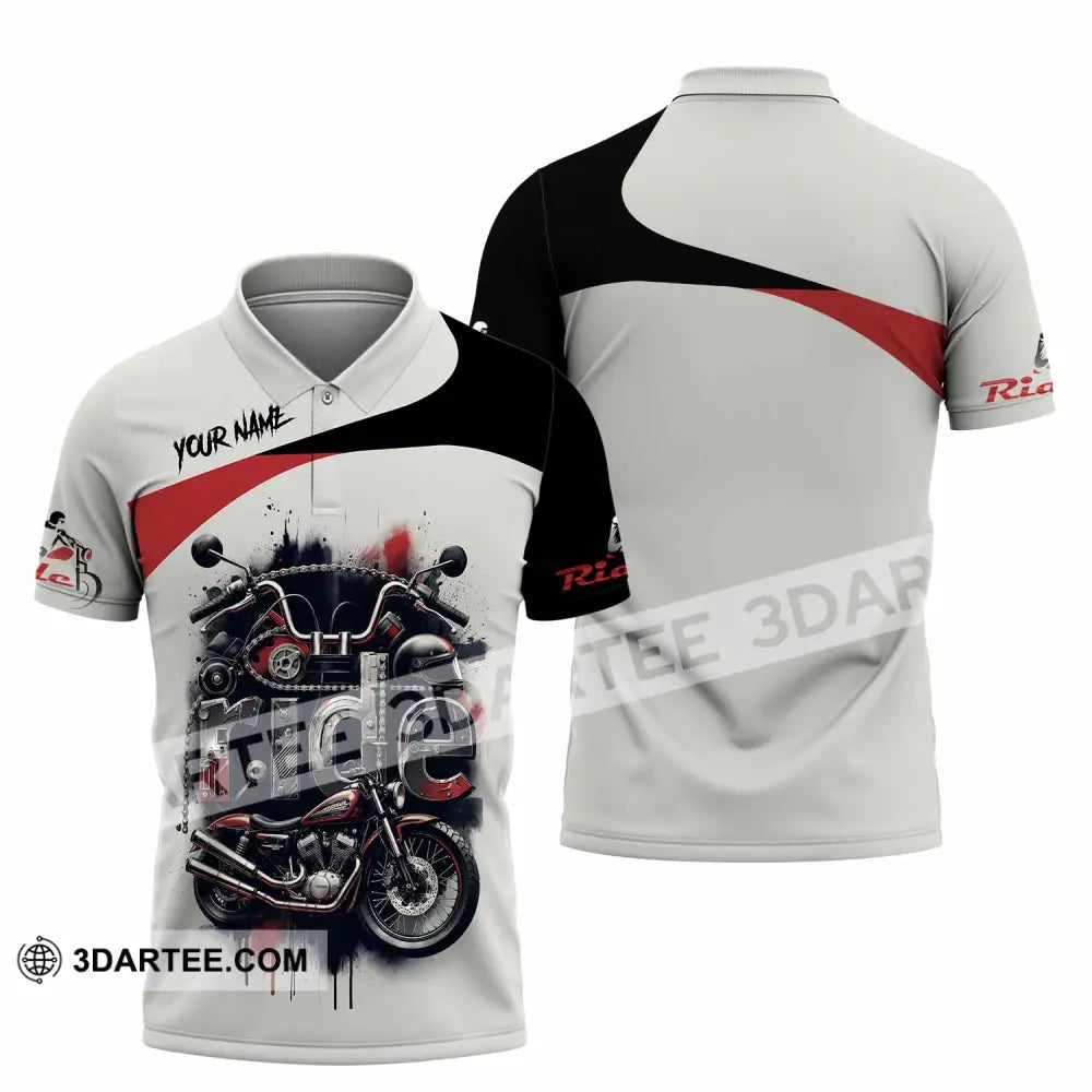 Unisex Shirt - Custom Ride 3D Shirt - Polo Shirt / S - T-shirt