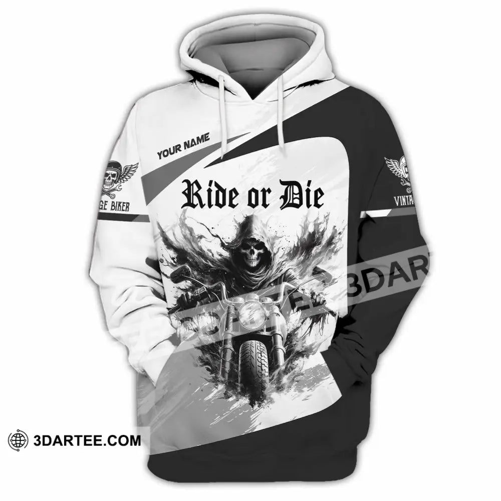 Unisex Shirt - Custom Ride Or Die 3D Shirt Hoodie / S T-shirt