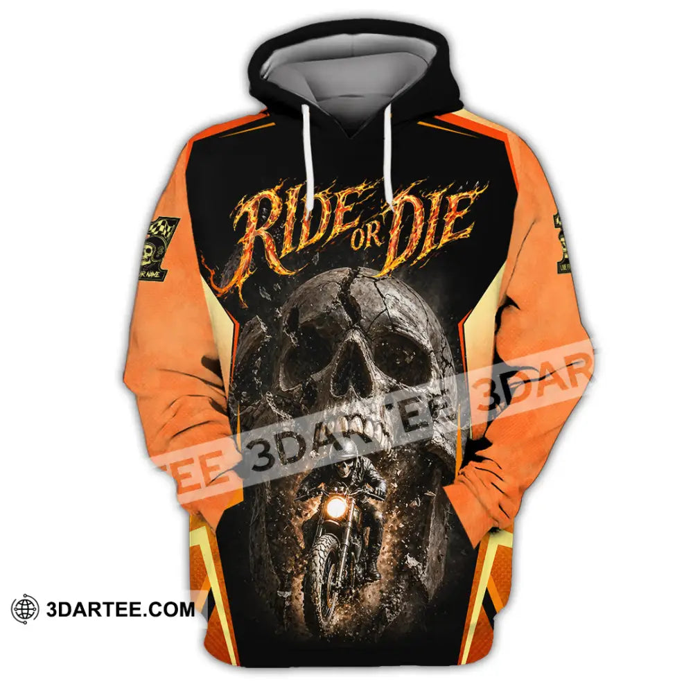 Unisex Shirt - Custom Ride Or Die 3D Shirt - Hoodie / S - T-shirt