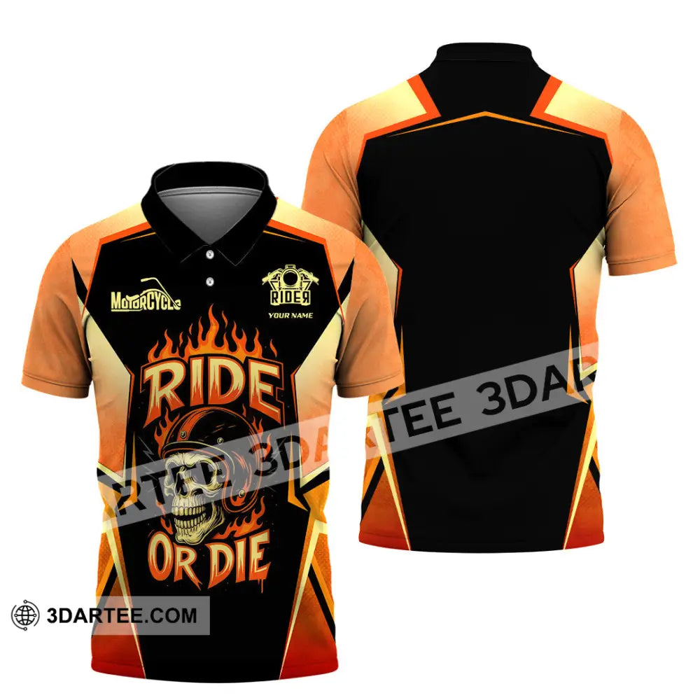 Unisex Shirt - Custom Ride Or Die 3D Shirt - Polo Shirt / S - T-shirt
