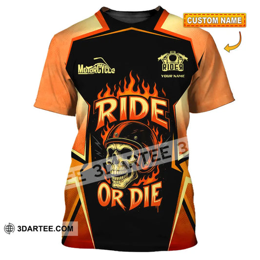 Unisex Shirt - Custom Ride Or Die 3D Shirt - T-shirt