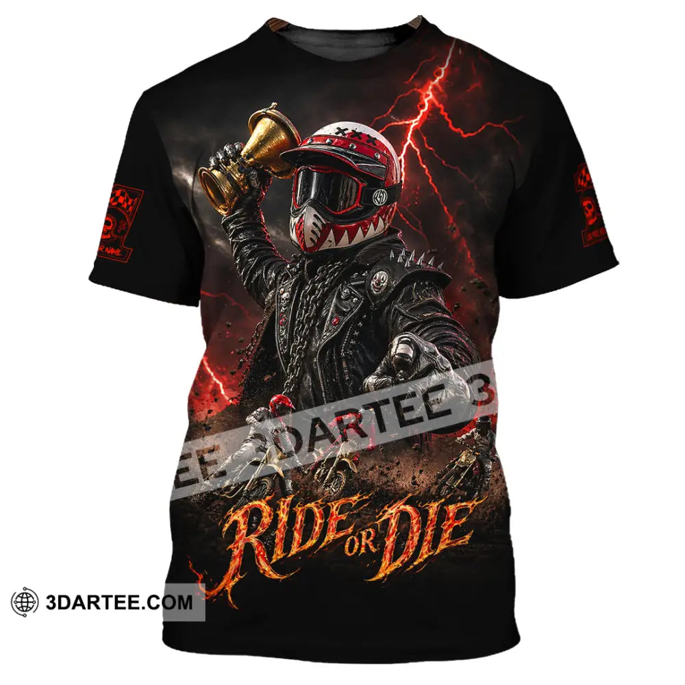 Unisex Shirt - Custom Ride Or Die Shirt - T-Shirt / S - T-shirt