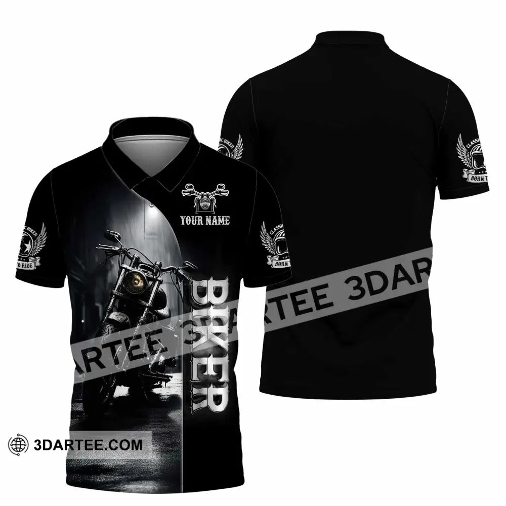 Unisex Shirt - Custom Rider 3D Shirt Polo Shirt / S T-shirt