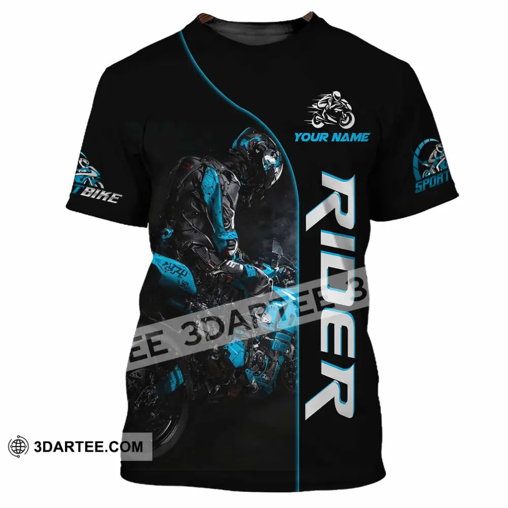 Unisex Shirt - Custom Rider 3D Shirt T-Shirt / S T-shirt