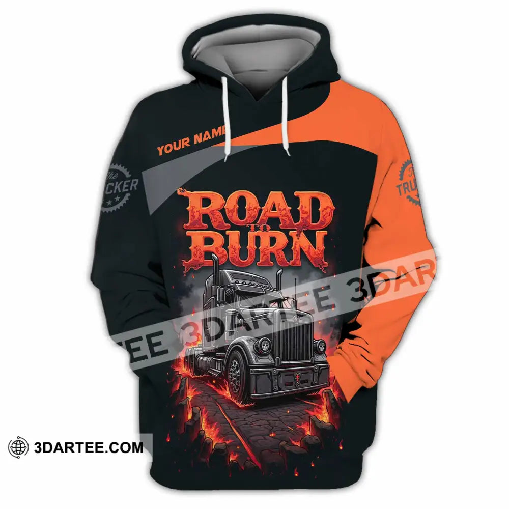 Unisex Shirt - Custom Road Born 3D Shirt Hoodie / S T-shirt