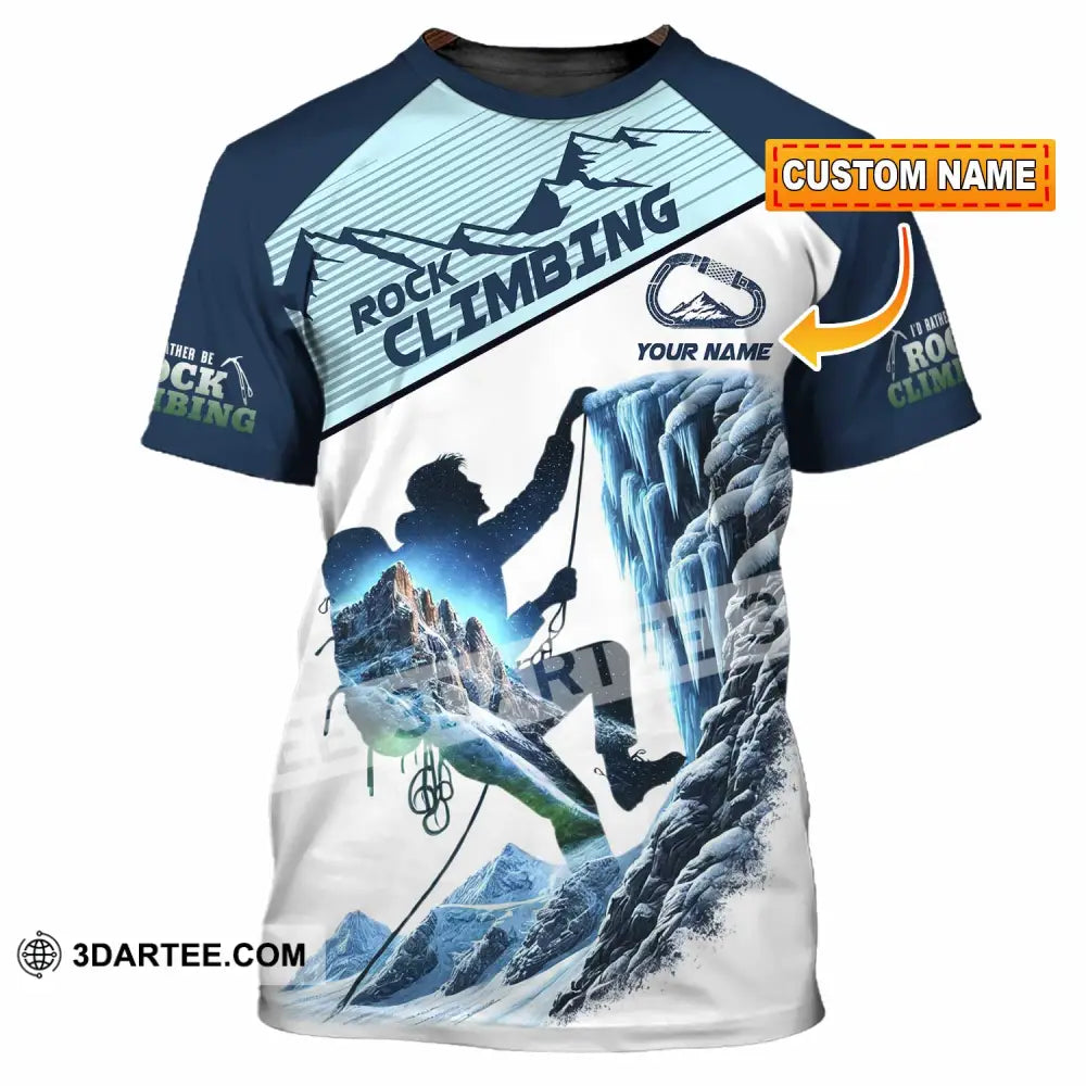 Unisex Shirt - Custom Rock Climbing Shirt T-shirt