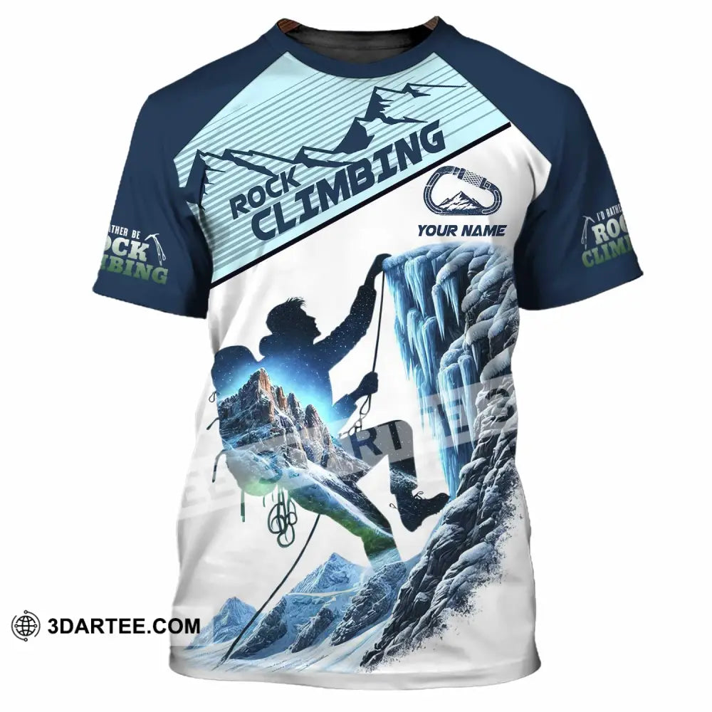 Unisex Shirt - Custom Rock Climbing Shirt T-Shirt / S T-shirt