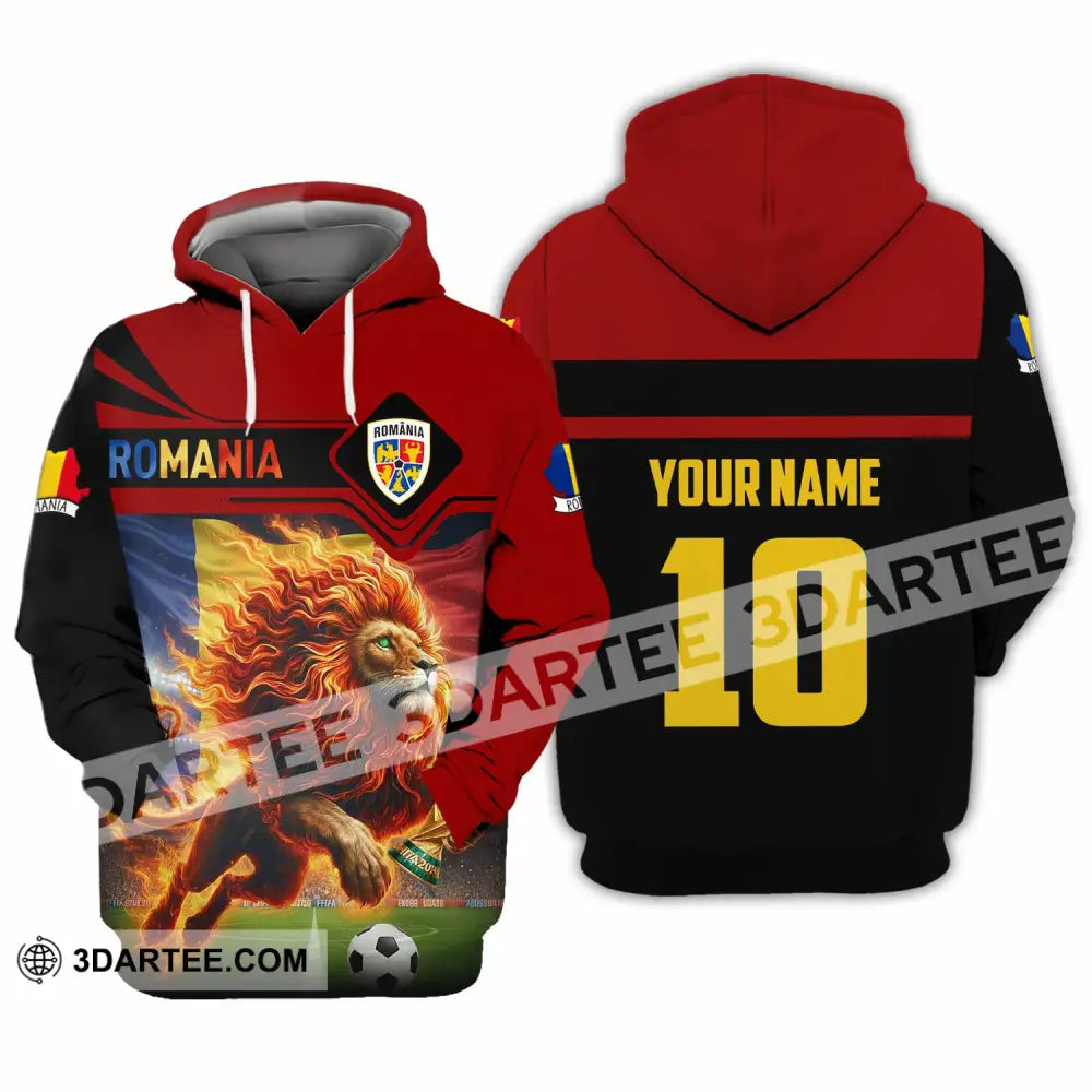 Unisex Shirt - Custom Romania 3D Shirt Hoodie / S T-shirt