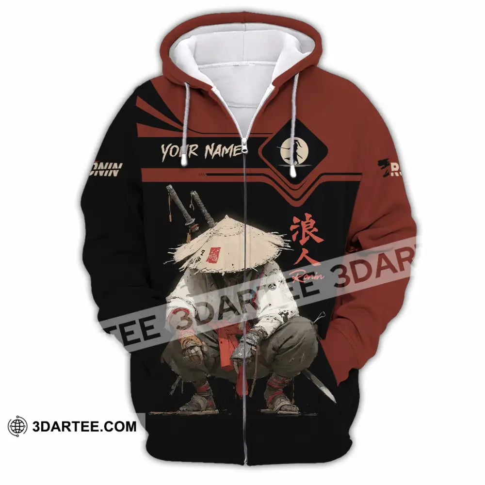 Unisex Shirt - Custom Ronin Shirt - Zipper Hoodie / S - T-shirt
