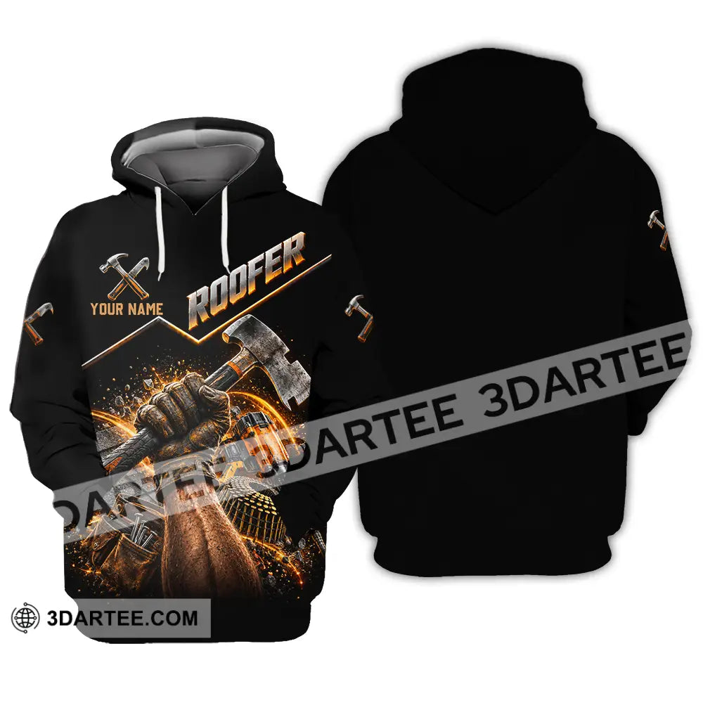 Unisex Shirt - Custom Roofer Shirt - Hoodie / S - T-shirt