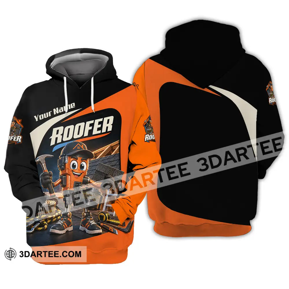 Unisex Shirt - Custom Roofer Shirt - Hoodie / S - T-shirt
