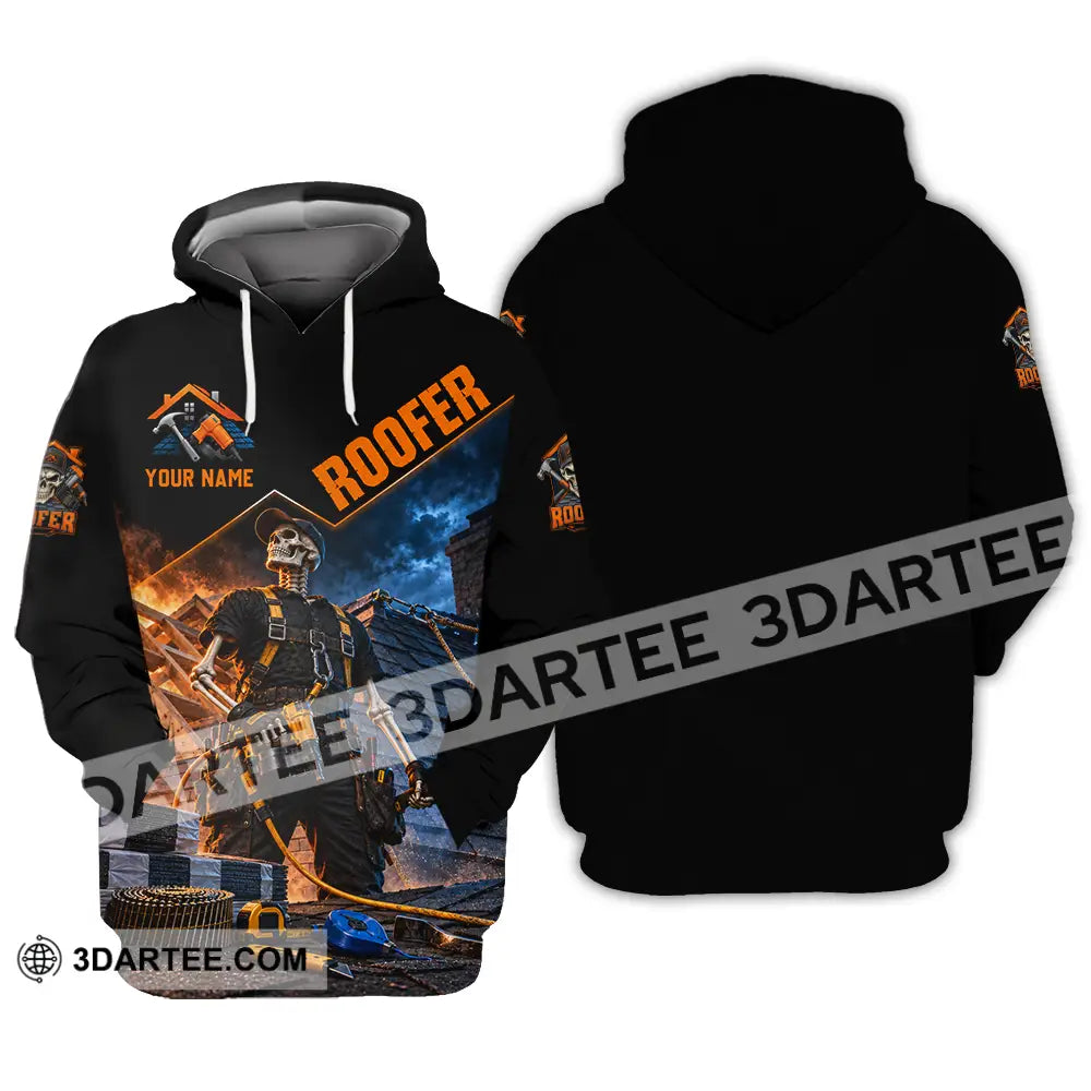 Unisex Shirt - Custom Roofer Shirt - Hoodie / S - T-shirt