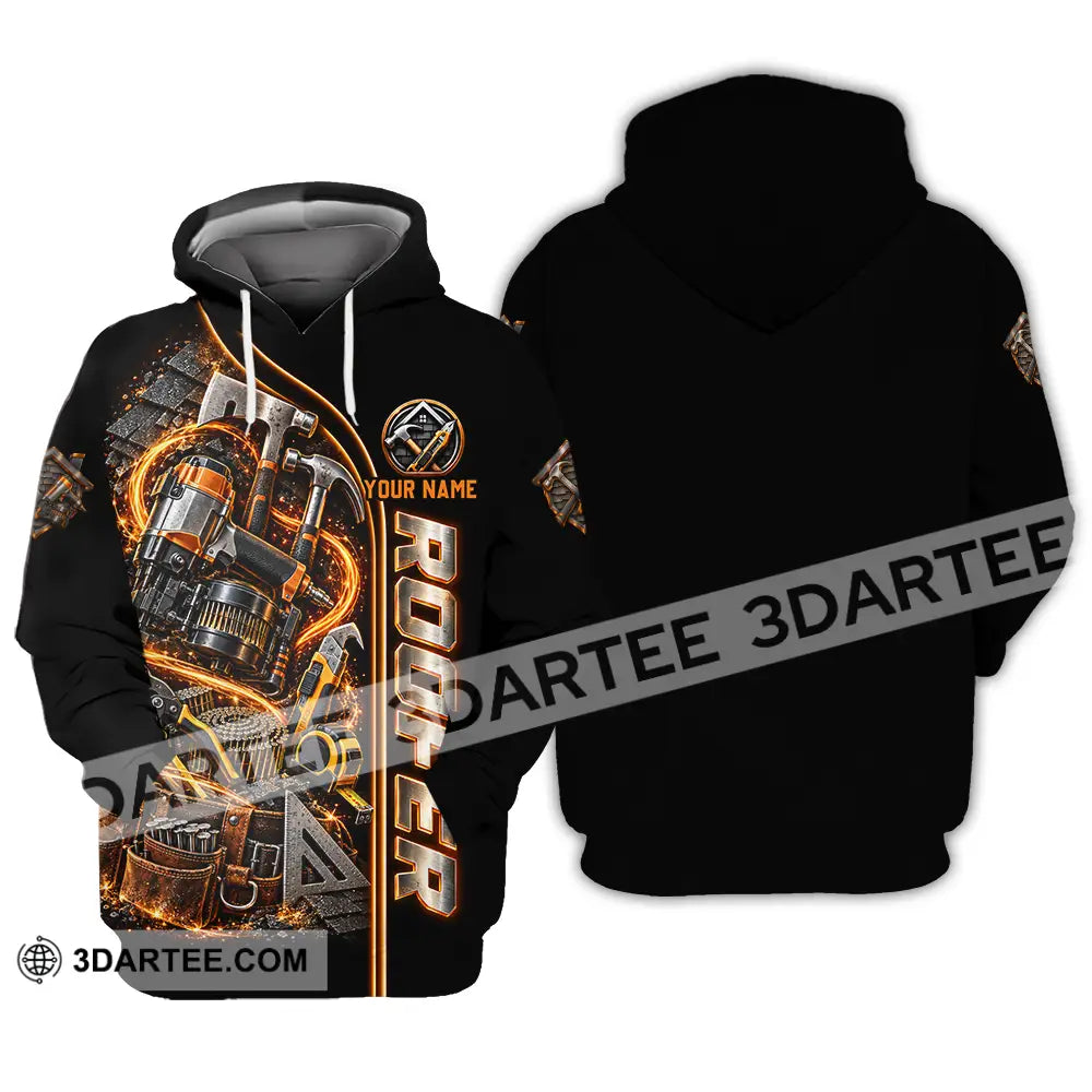 Unisex Shirt - Custom Roofer Shirt - Hoodie / S - T-shirt