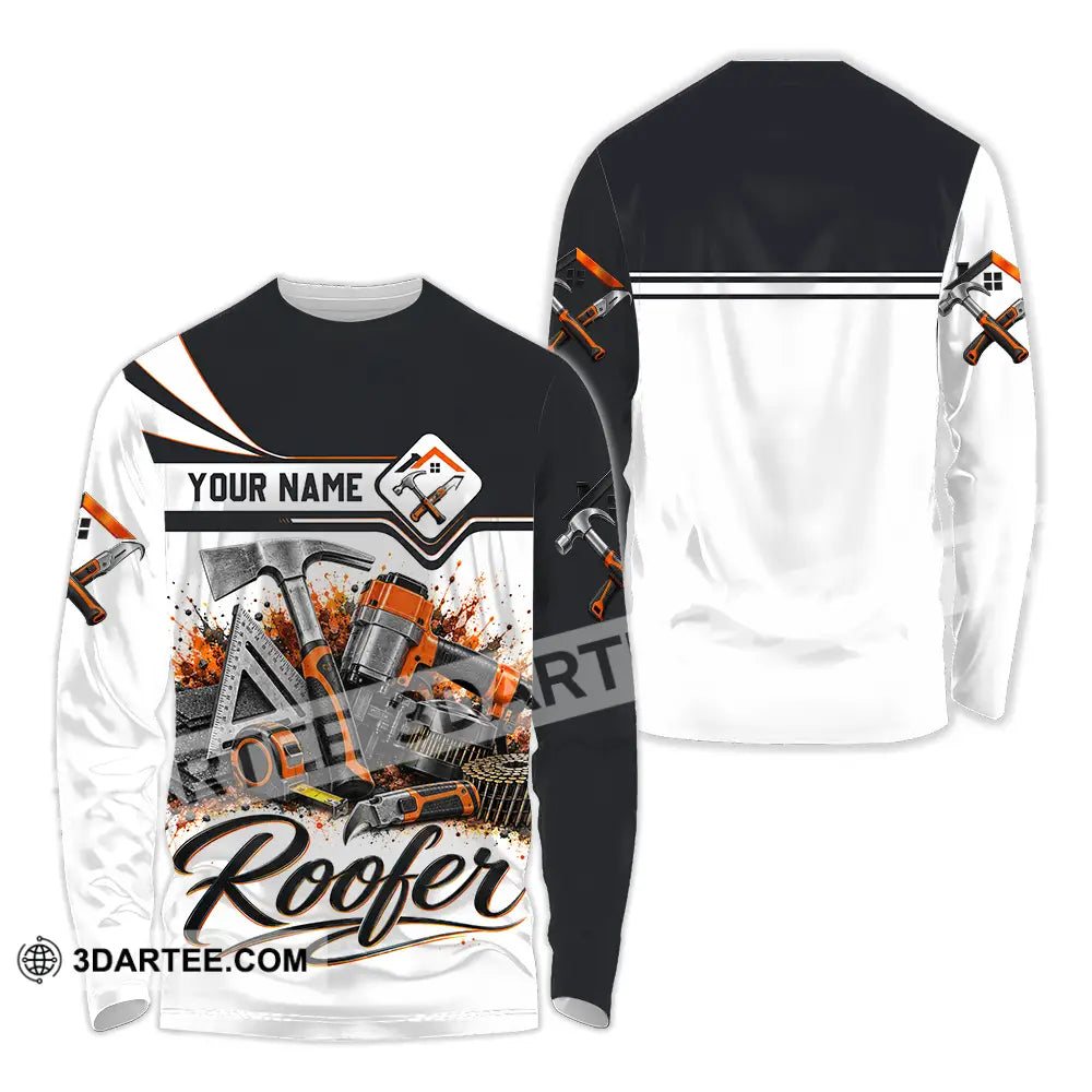 Unisex Shirt - Custom Roofer Shirt - Long Sleeve Shirt / S - T-shirt