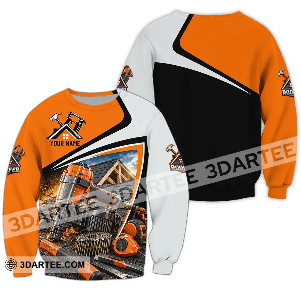 Unisex Shirt - Custom Roofer Shirt - Long Sleeve / S - T-shirt