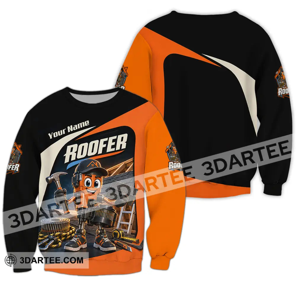 Unisex Shirt - Custom Roofer Shirt - Long Sleeve / S - T-shirt