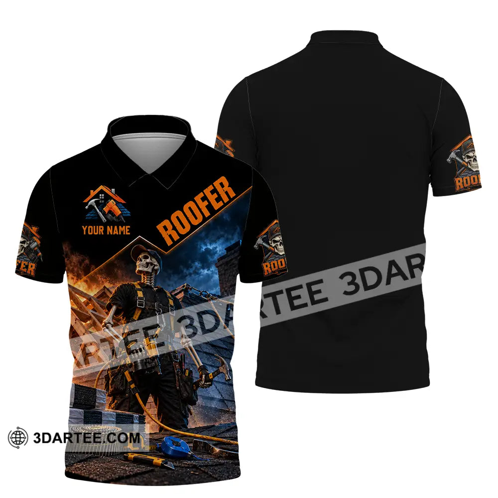 Unisex Shirt - Custom Roofer Shirt - Polo Shirt / S - T-shirt
