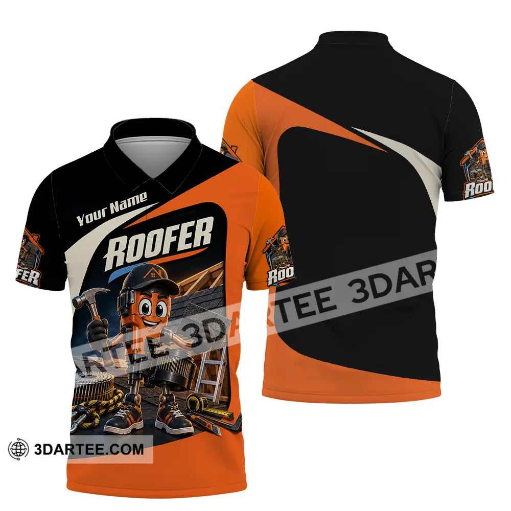 Unisex Shirt - Custom Roofer Shirt - Polo Shirt / S - T-shirt