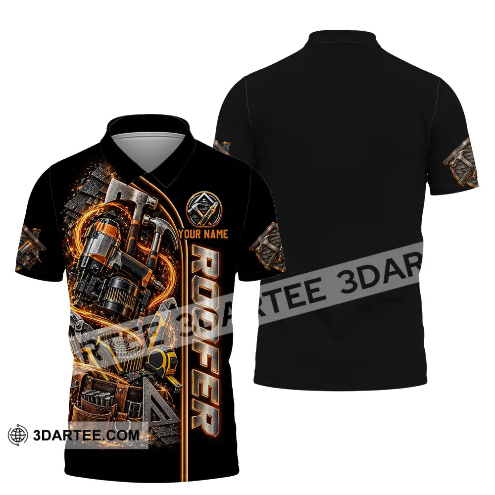 Unisex Shirt - Custom Roofer Shirt - Polo Shirt / S - T-shirt