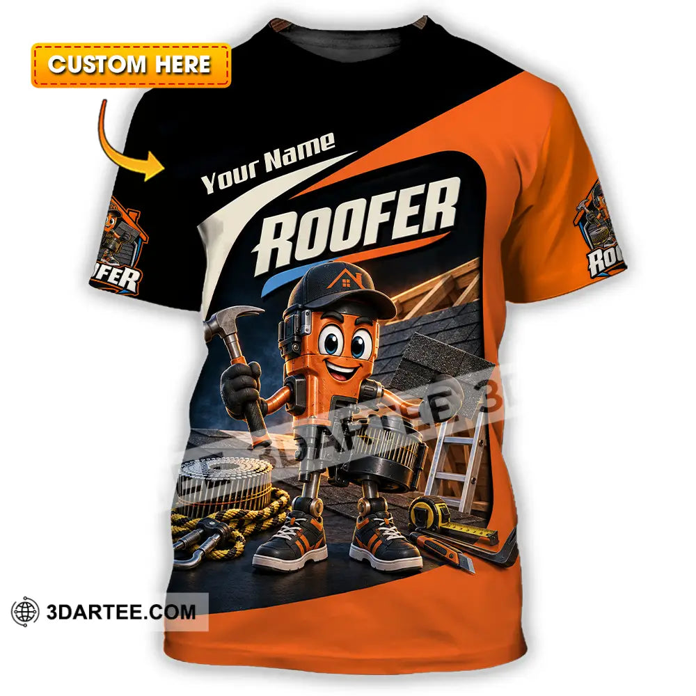 Unisex Shirt - Custom Roofer Shirt - T-shirt